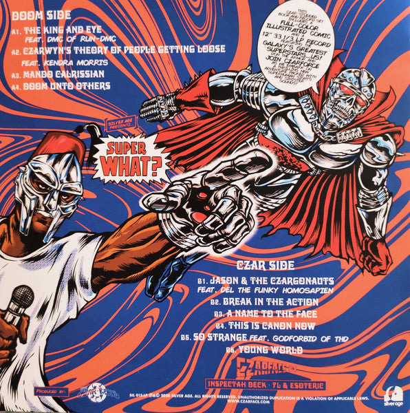 CZARFACE & MF DOOM - Super What? (Limited Edition, Full Colour Comic)